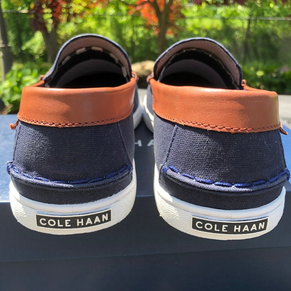 New Cole Haan Nantucket Loafer II in Blue Blazer - Picture 9 of 9